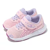 Asics 童鞋 Contend 9 TS School Yard 中童 粉 魔鬼氈 小朋友 慢跑鞋 亞瑟士 1014A365700 13cm PINK/WHITE