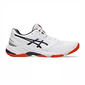 Asics Netburner Ballistic Ff 3 [1053A055-105] 男女 排球鞋 穩定 白 深藍