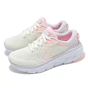 Skechers 休閒鞋 D Lux Walker 2.0-Active Pace 女鞋 米白 粉 緩衝 厚底 健走鞋 150007OFPK