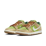 NIKE SB DUNK LOW PRO WC 男女休閒鞋-棕綠-FQ7585200 US4.5 棕色