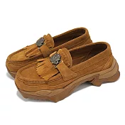 Puma x PALOMO 樂福鞋 Nitefox Loafer SD 男鞋 女鞋 棕 聯名 厚底 休閒鞋 39681601