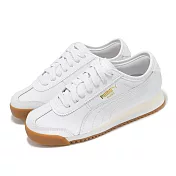 Puma 休閒鞋 Roma 68 Revival 男鞋 女鞋 白 金 膠底 復古 情侶鞋 39863401