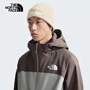 The North Face URBAN EMBROIDERED BEANIE 男女 保暖毛帽-NF0A8A3D3X4 白色