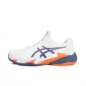 Asics Court Ff 3 [1041A370-104] 男 網球鞋 穩定 靈活 抗扭 白 橘藍