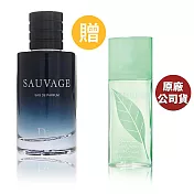 DIOR 曠野之心男性淡香精 60ML+雅頓 綠茶中性淡香水100ml (原廠公司貨)