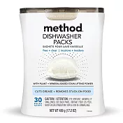 Method 美則潔淨三效聰明洗碗球-無香料30顆入489g