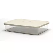 SANSO LIFE TPU/TRITAN 晶透保鮮盒 700ml 象牙白