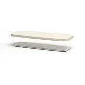 SANSO LIFE TPU/TRITAN 晶透保鮮盒 300ml 象牙白