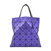 ISSEY MIYAKE 三宅一生 BAOBAO 6x6金屬光亮面手提包- 紫