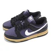 Nike 休閒鞋 Wmns Dunk Low Next Nature 女鞋 黑 紫 仿舊中底 DD1873-500