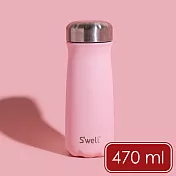 《S’well》Traveler不鏽鋼保溫瓶 | 保冰 保冷 - 櫻花粉470ml