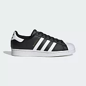 ADIDAS SUPERSTAR 男休閒鞋-ID4636 UK4.5 黑色