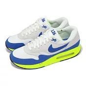 Nike 休閒鞋 Air Max 1 86 OG 男鞋 藍 綠 Royal and Volt 氣墊 經典 HF2903-100