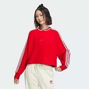 ADIDAS JAC CREW NECK 女圓領套頭衫-IX4228 XL 紅色