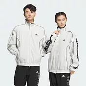 ADIDAS WORD WOVEN JKT 男女休閒外套-JH1025 L 白色