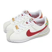 Nike 阿甘鞋 Cortez Easyon PS 中童 童鞋 休閒鞋 魔鬼氈 CNY 新年 蛇年 白 紅 HV6005-161