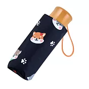 【RAINSTORY】柴犬樂園抗UV手開迷你口袋傘