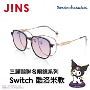 JINS 三麗鷗聯名眼鏡系列-Switch 酷洛米款 (UMF-25S-017-02)  淡粉紅