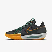 Nike Zoom G.T. Cut 3 EP [DV2918-001] 男 籃球鞋 運動 球鞋 緩震 實戰 黑綠黃