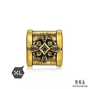 【點睛品】Charme XL 力量光芒 黃金黑鑽石串珠