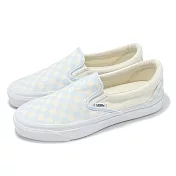 Vans 休閒鞋 LX Classic Slip-On 98 男鞋 女鞋 白 藍 棋盤格  懶人鞋 情侶鞋 VN000D5AEQ9