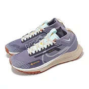 Nike 防水越野跑鞋 Wmns Pegasus Trail 4 GTX 女鞋 紫 藍 機能 戶外 運動鞋 DJ7929-502 23.5cm PURPLE/BLUE