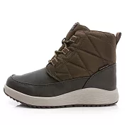 MOONSTAR月星 防水冰面止滑高筒休閒鞋 JP24 咖啡