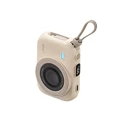 HANG PD3C無線磁吸行動電源 10000mAh 可充APPLE WATCH 奶茶色
