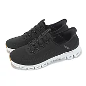 Skechers 休閒鞋 Glide-Step-Tranquility Slip-Ins 女鞋 黑白 套入 健走鞋 104574BKW