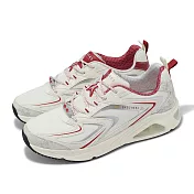 Skechers 休閒鞋 Tres Air Uno-Year Of The Snake 男鞋 米紅 蛇年 氣墊 厚底 802025WRD