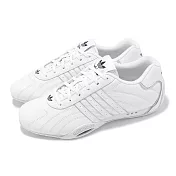 adidas 休閒鞋 Adiracer Lo W 女鞋 白 皮革 三葉草 賽車鞋 愛迪達 JS0279