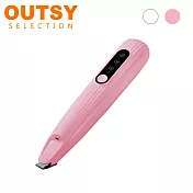 OUTSY LED燈寵物沙龍精緻修毛電剪 粉