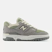 New Balance [BBW550AR] 女 休閒鞋 B楦 運動 復古 麂皮 NB 550 流行 穿搭 舒適 灰綠