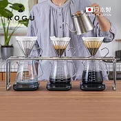 【日本下村KOGU】日製18-8不鏽鋼手沖架(最多用5個濾杯)