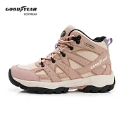 【Goodyear 固特異】登山者W1 女款動態防水戶外鞋 / GAWO42513 JP25.5 玫瑰金