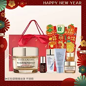 ESTEE LAUDER 雅詩蘭黛 年輕無敵煥采新年組[潔面乳+原生露+特潤+眼霜+膠原霜]-新年情人禮品-公司貨