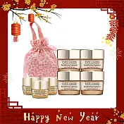 ESTEE LAUDER 雅詩蘭黛 年輕無敵膠原霜(15mlX4+5mlX3)送收納袋-新年情人禮品-公司貨