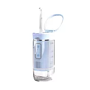 mimax米覓 可視便攜式沖牙器 沖牙器 洗牙機 藍光 IPX7防水 三檔位 自帶鏡 清潔無死角 藍色