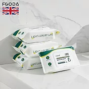 【英國FGODA】多功能除水垢濕紙巾(1包80抽)x3包