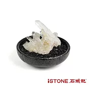 石頭記 開運擺件-療癒水晶簇(限量-大) 黑曜石