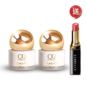 【CINQUAIN思珂】 活氧青春防曬素顏霜2入+贈唇膏