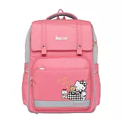 【IMPACT】怡寶 格紋凱蒂經典學院輕量護脊書包-粉色 /個 IMKT507PK