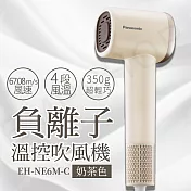 送氣墊梳組【國際牌Panasonic】高速負離子溫控吹風機 EH-NE6M  奶茶色