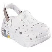 Skechers Max Cushioning Foamies [111658OFWT] 女 涼鞋 拖鞋 舒適 穿搭 白