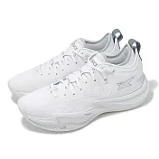 Asics 籃球鞋 Nova Surge Low 2 男鞋 白 灰 緩衝 支撐 穩定 運動鞋 亞瑟士 1061A051100