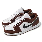 Nike 休閒鞋 Air Jordan 1 Low SE 男鞋 酒紅 黑 AJ1 Dark Pony HF3148-102