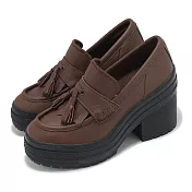 Converse 休閒鞋 Chuck 70 De Luxe Heel Loafer 男鞋 女鞋 棕 厚底 高跟 樂福鞋 A14715C