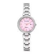 Roven Dino羅梵迪諾 靜謐時光時尚腕錶-銀X粉