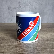 《桐鹿》茄芷系馬克杯 國旗