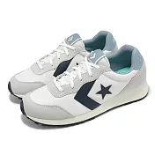 Converse 休閒鞋 Omega Trainer 男鞋 女鞋 灰 藍 麂皮 尼龍 復古 情侶鞋 A13376C